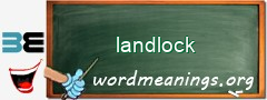 WordMeaning blackboard for landlock